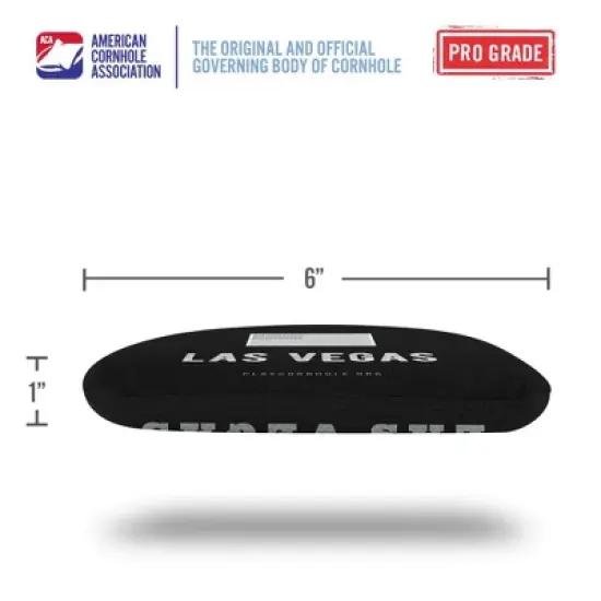 Skip's Garage | Gameday Las Vegas Football Synergy Pro Cornhole Bags (Set of 4) image {3}