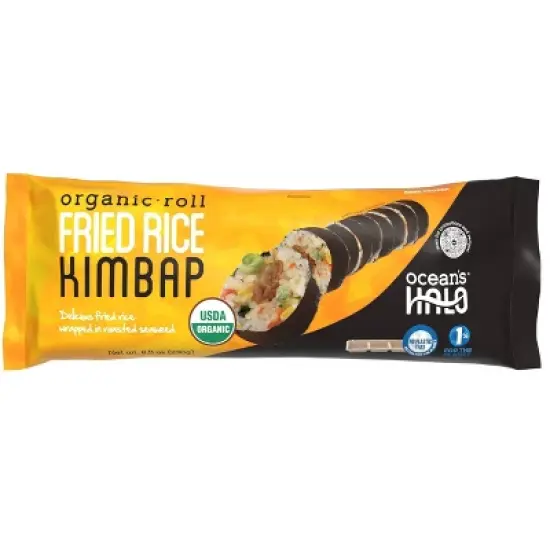 Ocean's Halo Organic Frozen Fried Rice Kimbap - 8.11oz image {6}