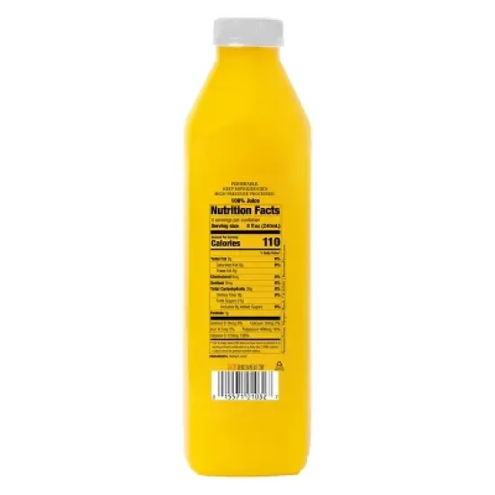 Cold Pressed Orange Juice - 32 fl oz image {4}