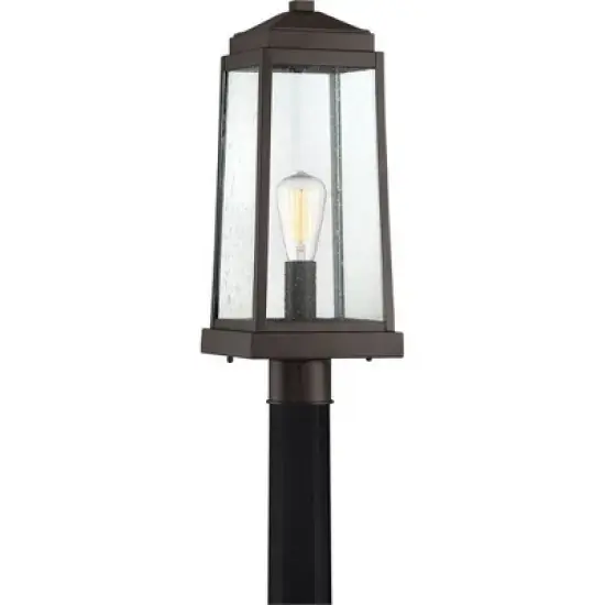 Quoizel Lighting Ravenel 1 - Light Post Light in  Western Bronze image {1}