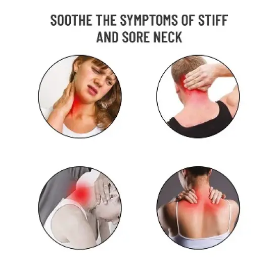 TRAKK Heating Pad Wrap Belt for Neck- Compress Therapy image {3}