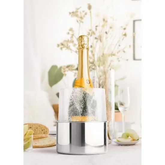 Final Touch Stainless Steel Ice Bottle Chiller image {2}
