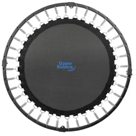 Machrus Upper Bounce Mini Trampoline with Adjustable Handbar &ndash; Round Foldable Rebounder Fitness Trampoline for Kids & Adults image {8}