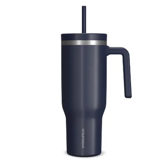 Hydrapeak Voyager 40oz Tumbler with Handle and Straw  image {9}
