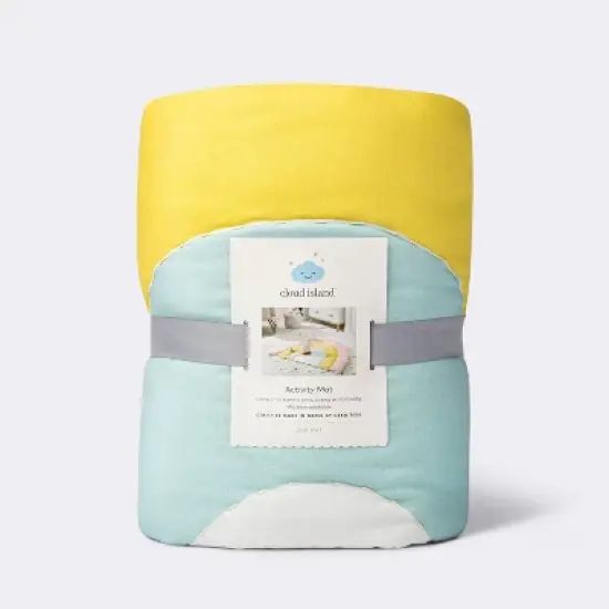 Quilted Floor Blanket and Playmat - Rainbow - Cloud Island&trade; image {4}