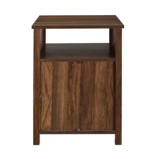 Georgia Single Door Storage Nightstand  - Saracina Home image {4}