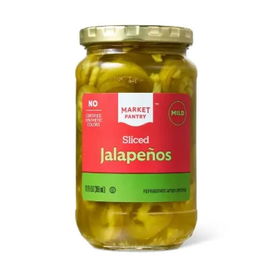Mild Sliced Jalapenos - 12 fl oz - Market Pantry&trade; image {3}