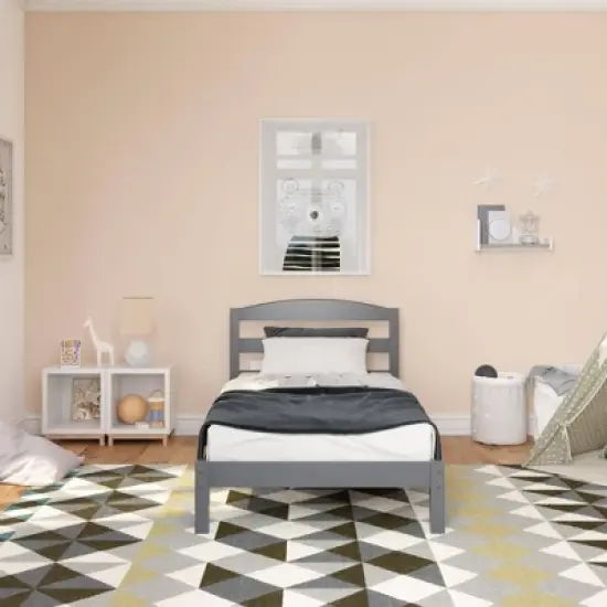 Twin Alto Bed Gray - Dorel Living image {2}