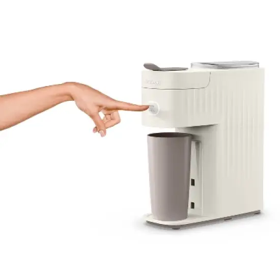 Cuisinart SOHO Single-Serve Coffee Maker Truffle SS-7TR: K-Cup Compatible, 1000W, Cool Touch, Auto Shut-Off image {1}