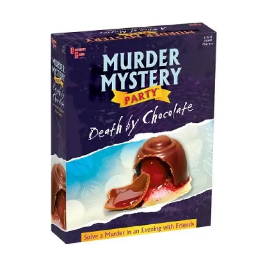 University Games Murder Mystery Party Death by Chocolate Board Game image {6}
