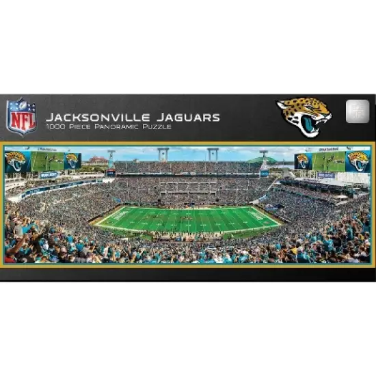 NFL Jacksonville Jaguars 1000pc Pano Puzzle Game image {3}