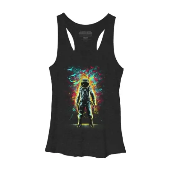 Women's Design By Humans Subconscious Inner Space By alchemist Racerback Tank Top image {3}