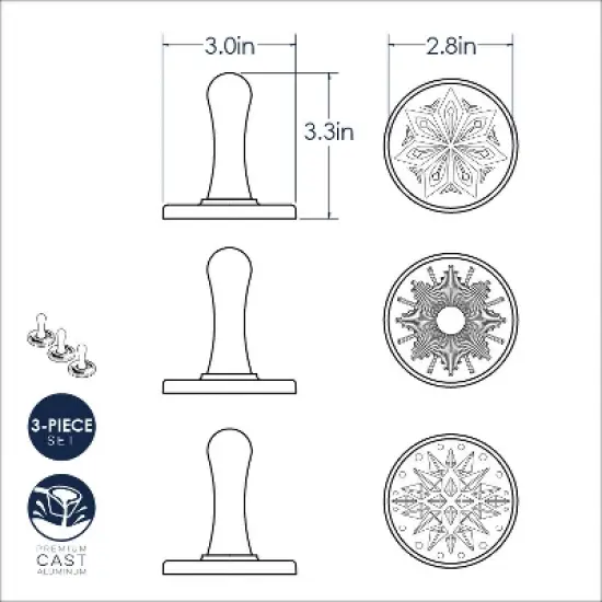 Nordic Ware Starry Night Cookie Stamp Set image {5}