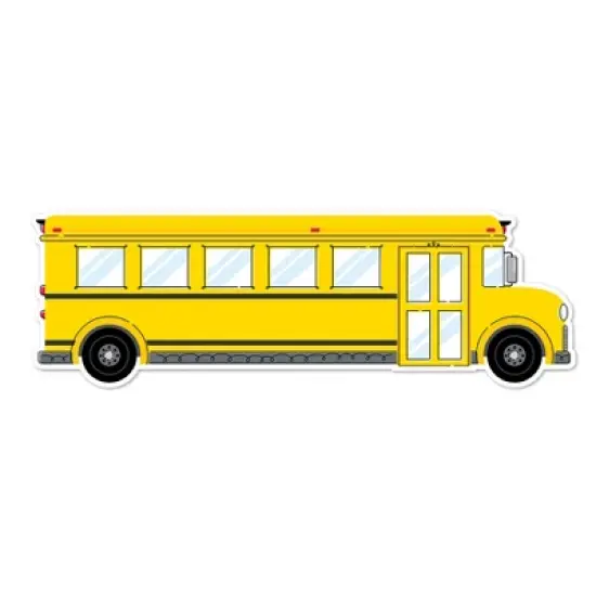 Creative Teaching Press&reg; Core Decor School Bus Giant Banner, 65-3/8" x 21-1/4" image {5}
