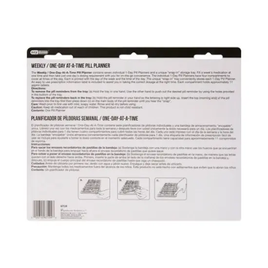 One-Day-At-A-Time 7 Day Pill Organizer 02571567124 image {2}