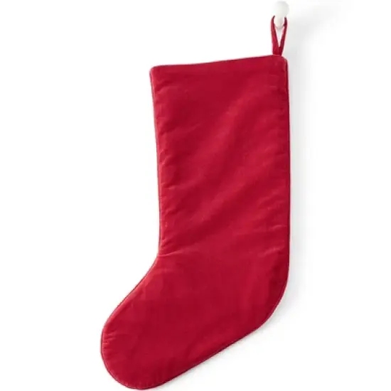 Lands' End Needlepoint  Christmas Stocking image {1}