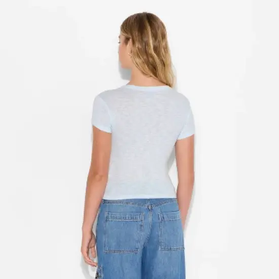 Women's Short Sleeve Roundneck T-Shirt - Wild Fable&trade; image {2}