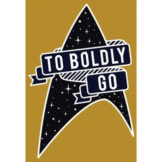 Junior's Star Trek To Boldly Go Starfleet Festival Muscle Tee image {1}