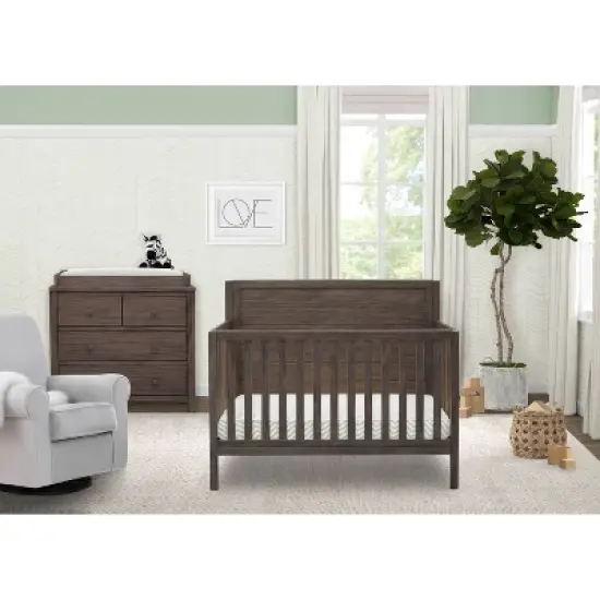 Delta Children Cambridge 4-in-1 Convertible Crib image {2}