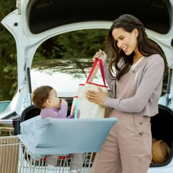 Milkmakers Antimicrobial Multi-Use 5-in-1 Nursing cover - Hipsteria Dots image {5}