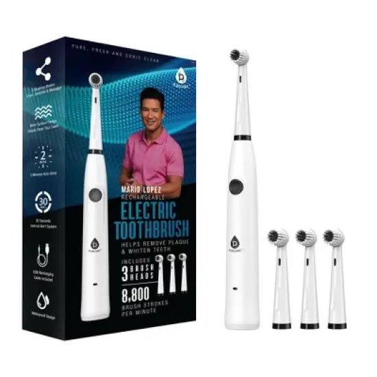 Pursonic - Mario Lopez USB Rechargeable Electric Toothbrush image {4}
