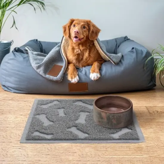 Gibson Pet Elements 17.7 x 15.75 Inch Dog Bone Placemat image {3}