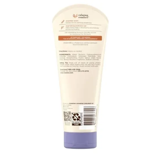 Aveeno Baby Calming Comfort Moisturizing Body Lotion - Lavender & Vanilla Scents - 8 fl oz image {8}