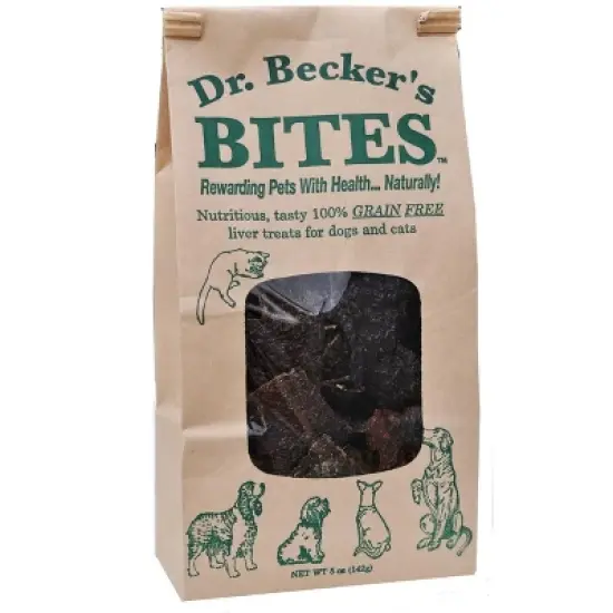 Dr. Becker's Bites Grain Free Treats For Dogs & Cats, 3 Packs image {1}