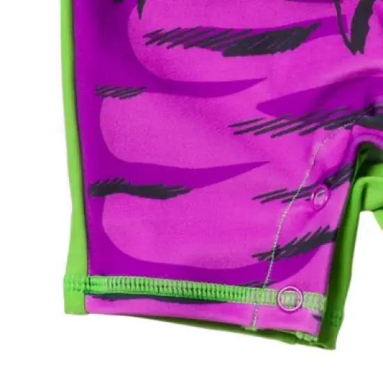 Marvel Avengers Spider-Man Baby Zip Up One Piece Bathing Suit Newborn to Infant  image {5}