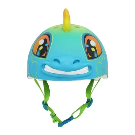 Raskullz Stego Hawk Child Helmet - Blue/Yellow image {2}