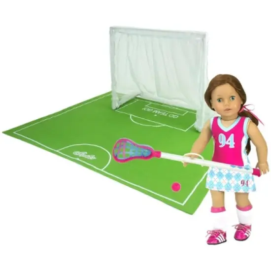 Sophia&rsquo;s Soccer Field Set for 18" Dolls, Green image {3}