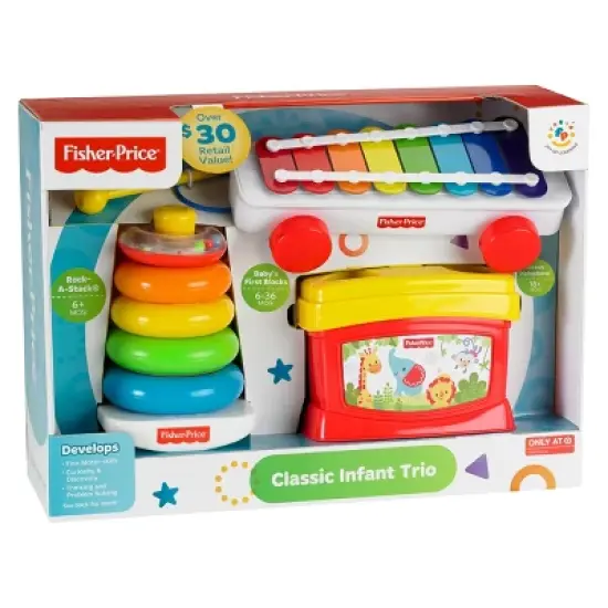 Fisher-Price Classic Infant Trio Gift Set image {1}