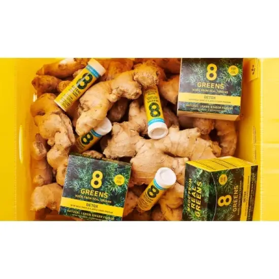 8Greens Single Tube Functional Detox Tablets - 10ct image {4}