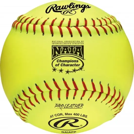 Rawlings 12" NAIA Fastpitch Softball (Dozen) image {1}