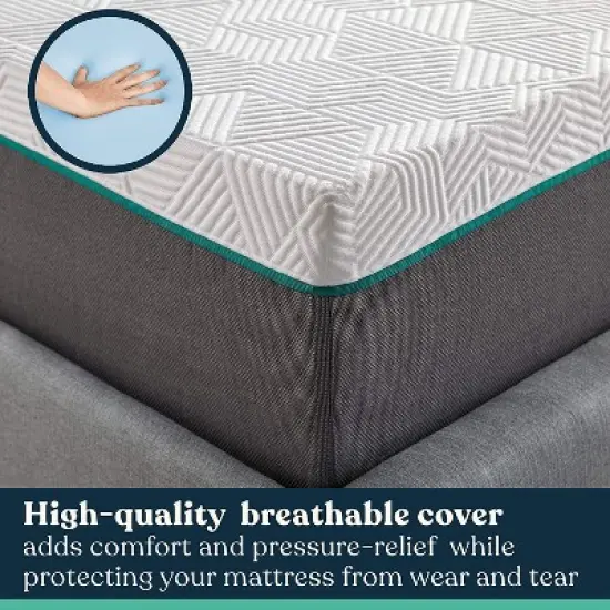 Early Bird Performance 10 Inch Hybrid Mattress with Cooling Copper Infusion for Comfort, Support, Spinal Alignment, and Better Sleep, Twin image {4}