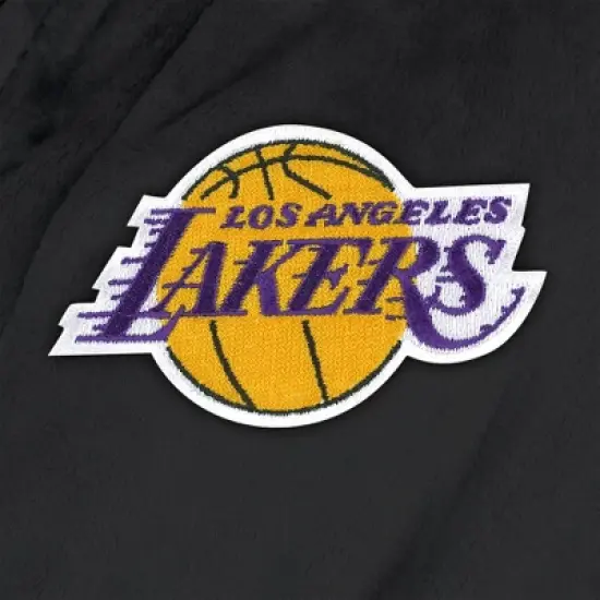 Los Angeles Lakers NBA Hooded Silk Touch Bath Robe 26x47 Inches image {4}