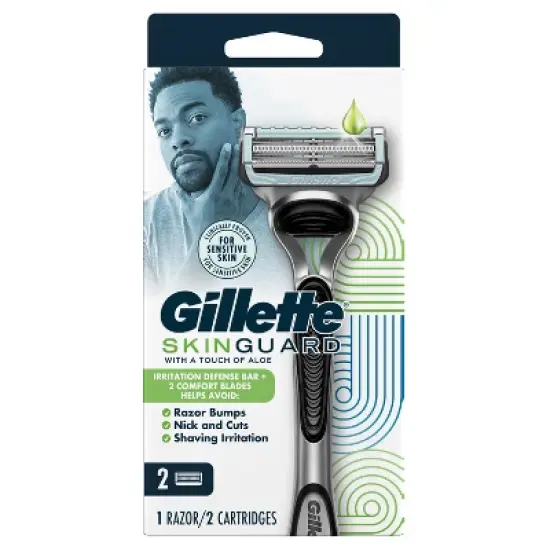 Gillette SkinGuard Razor + 2 Blade Refills image {9}