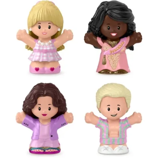 Little People Collector Barbie: The Movie Special Edition Figure Set - 4pc image {2}