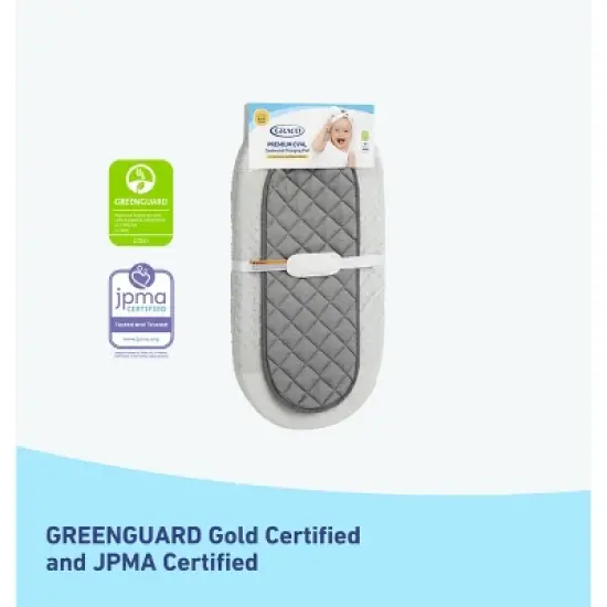 Graco Oval Contour Changing Pad (with cover and washable pad) image {3}