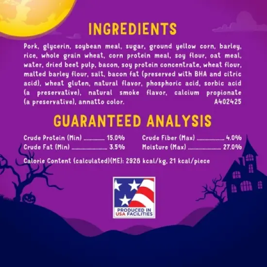 Beggin' Bacon Flavor Ghosts Strips Chewy Dog Treats - 6oz image {5}