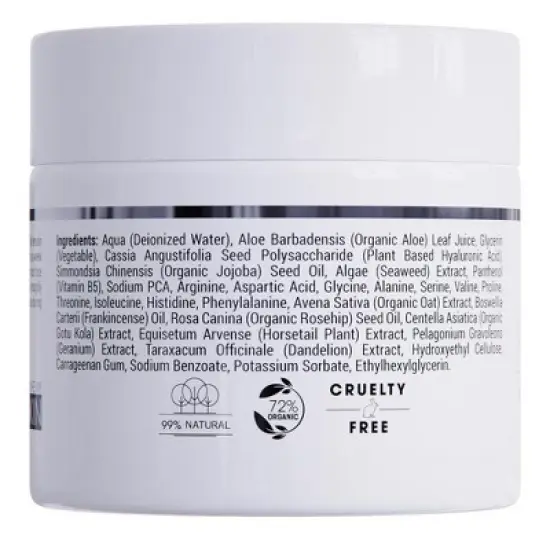 Admire My Skin Seaweed Hyaluronic Acid Jelly Mask - Skin Care Face Mask Anti Aging Face Masks Skincare Contains Hydrating Centella Asiatica, 2oz image {5}