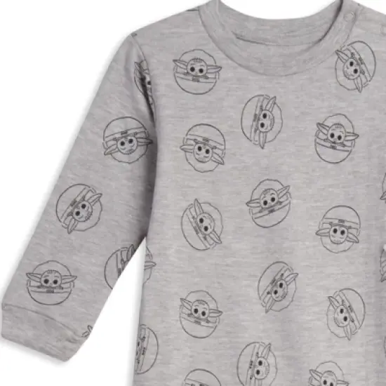 Star Wars Star Wars The Mandalorian The Child Baby Snap Coverall and Bodysuit Newborn to Infant  image {3}