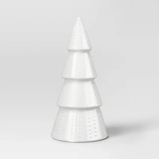 10" Ceramic Tree Shaped Christmas Decor - Wondershop&trade; image {4}