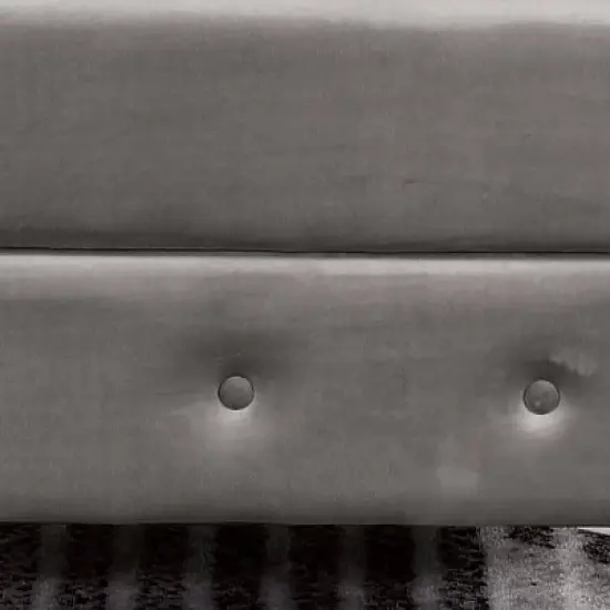 Elmhurst Glam Deep Button Tufted Ottoman - HOMES: Inside + Out image {2}