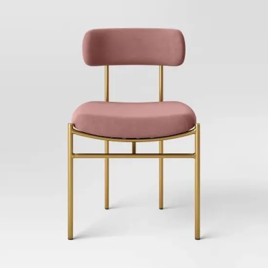 Orion Luxe Dining Chair with Brass Legs - Threshold&trade; image {2}