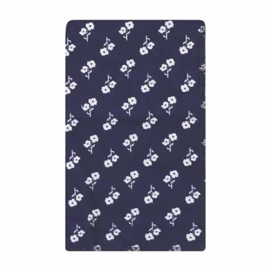 Hudson Baby Infant Girl Cotton Flannel Burp Cloths, Wildflower, One Size image {4}