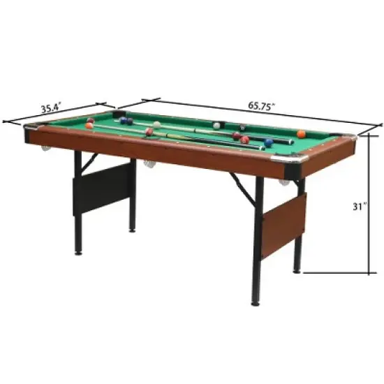 Pool table, Billiard table, game table, Children's game table, table games,family movement, green image {4}