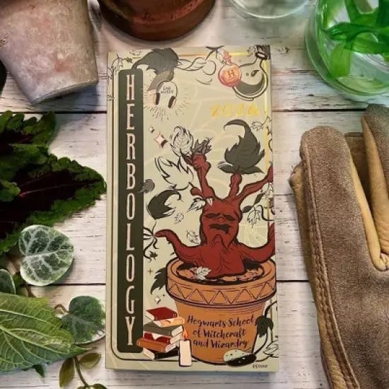 Wizarding World Harry Potter 2024 Weekly Pocket Planner 6.5"x3.5" Herbology image {10}