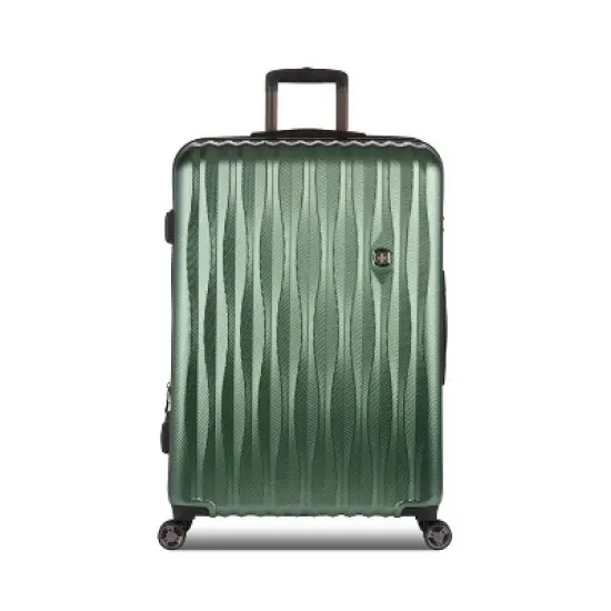 SWISSGEAR Energie Hardside Large Checked Spinner Suitcase image {9}