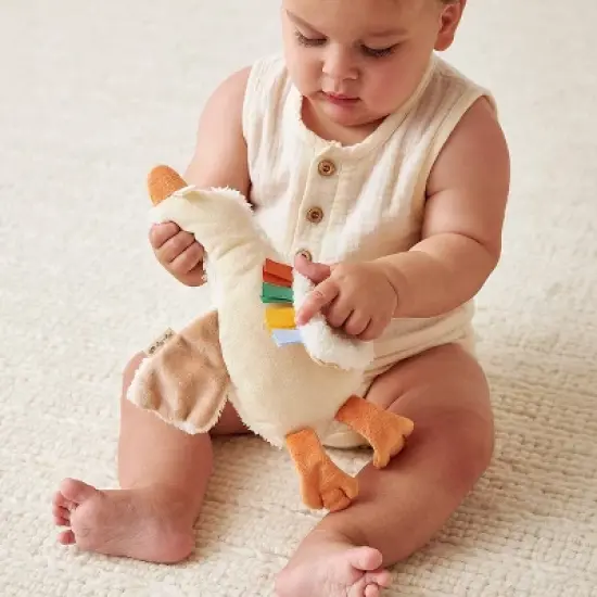 Itzy Ritzy Huggable Goose Plush Stuffed Animal image {9}